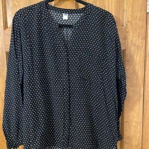 Old Navy flowy long sleeve top